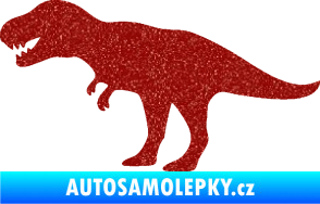 Samolepka Tyrannosaurus Rex 001 levá Ultra Metalic červená