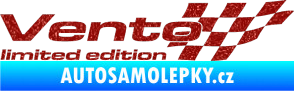 Samolepka Vento limited edition pravá Ultra Metalic červená