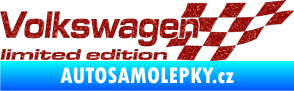 Samolepka Volkswagen limited edition pravá Ultra Metalic červená