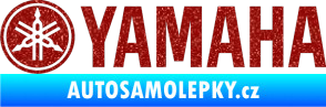Samolepka Yamaha 001 Ultra Metalic červená