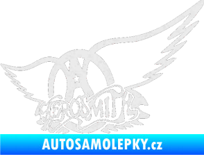 Samolepka Aerosmith 002 Ultra Metalic bílá