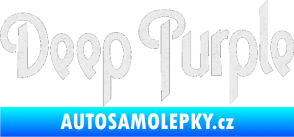 Samolepka Deep Purple Ultra Metalic bílá