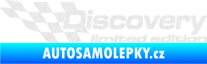Samolepka Discovery limited edition levá Ultra Metalic bílá