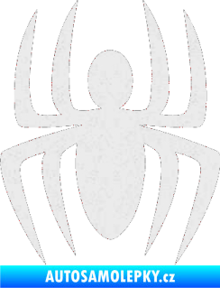 Samolepka Pavouk 005 Ultra Metalic bílá