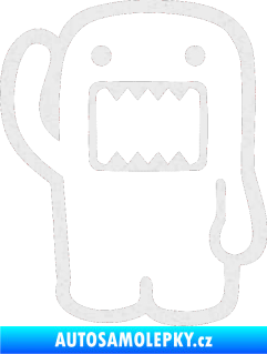 Samolepka Domo 001 levá hello Ultra Metalic bílá