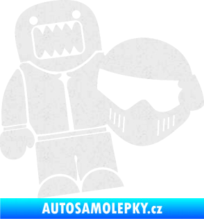 Samolepka Domo 014 pravá Stig Ultra Metalic bílá
