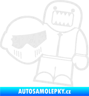 Samolepka Domo 015 pravá  Stig Ultra Metalic bílá