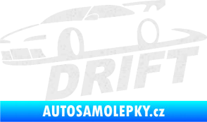 Samolepka Drift 002 Ultra Metalic bílá