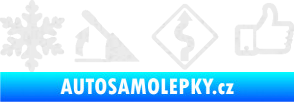 Samolepka Drift 005 Ultra Metalic bílá
