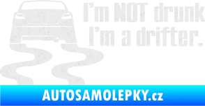Samolepka Drifter 002 Ultra Metalic bílá