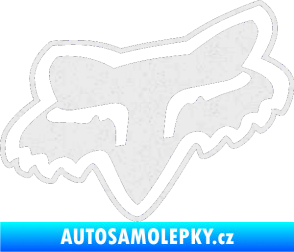 Samolepka Fox 003 Ultra Metalic bílá