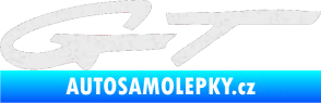 Samolepka GT 001 Ultra Metalic bílá