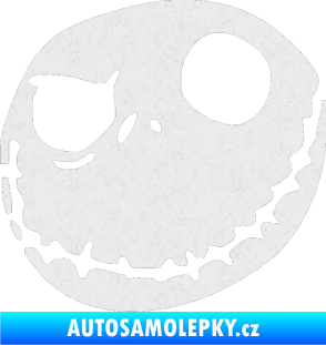 Samolepka Halloween 008 levá Ultra Metalic bílá