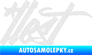 Samolepka Illest 002 Ultra Metalic bílá