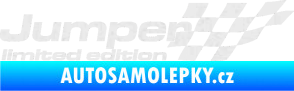 Samolepka Jumper limited edition pravá Ultra Metalic bílá