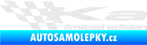 Samolepka Ka limited edition levá Ultra Metalic bílá