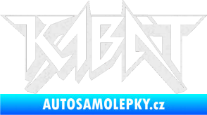 Samolepka Kabát 002 Ultra Metalic bílá