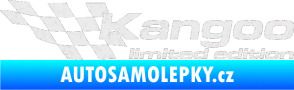Samolepka Kangoo limited edition levá Ultra Metalic bílá