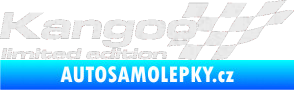 Samolepka Kangoo limited edition pravá Ultra Metalic bílá