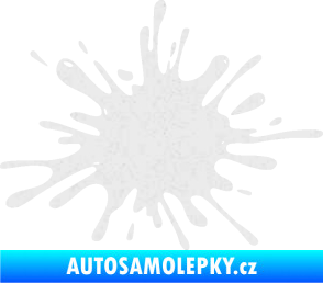 Samolepka Kaňka 002 levá Ultra Metalic bílá