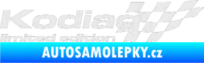 Samolepka Kodiaq limited edition pravá Ultra Metalic bílá