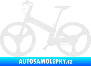 Samolepka Kolo 002 levá Ultra Metalic bílá