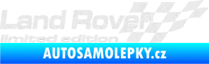 Samolepka Land Rover limited edition pravá Ultra Metalic bílá