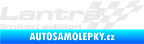 Samolepka Lantra limited edition pravá Ultra Metalic bílá