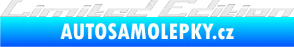 Samolepka Limited edition 009 Ultra Metalic bílá
