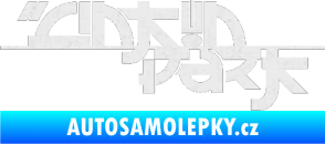 Samolepka Linkin Park 003 Ultra Metalic bílá