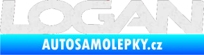 Samolepka Logan Ultra Metalic bílá