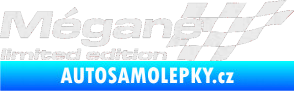 Samolepka Mégane limited edition pravá Ultra Metalic bílá