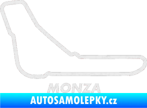 Samolepka Okruh Monza Ultra Metalic bílá
