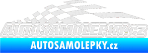 Samolepka Nálepka na auto - www.autosamolepky.cz 003 Ultra Metalic bílá