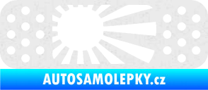 Samolepka Náplast 002 pravá Ultra Metalic bílá