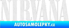 Samolepka Nirvana 001 Ultra Metalic bílá