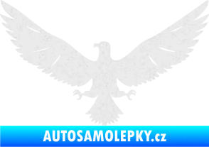 Samolepka Orlice 004 levá Ultra Metalic bílá