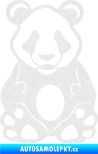 Samolepka Panda 006  Ultra Metalic bílá