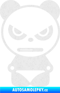 Samolepka Panda boy Ultra Metalic bílá