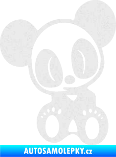 Samolepka Panda JDM levá Ultra Metalic bílá
