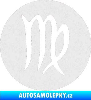Samolepka Panna 001 - horoskop Ultra Metalic bílá