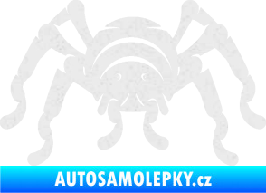 Samolepka Pavouk 018 Ultra Metalic bílá
