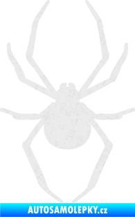 Samolepka Pavouk 021 Ultra Metalic bílá