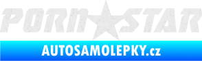 Samolepka Porn star  Ultra Metalic bílá
