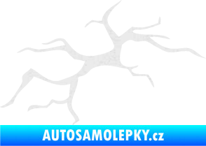 Samolepka Prasklina 001 Ultra Metalic bílá