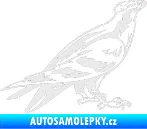 Samolepka Predators 006 pravá Ultra Metalic bílá