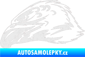 Samolepka Predators 015 levá Ultra Metalic bílá