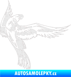 Samolepka Predators 023 pravá Ultra Metalic bílá