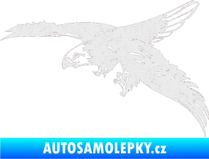 Samolepka Predators 029 levá Ultra Metalic bílá