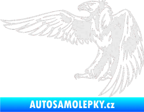 Samolepka Predators 030 levá Ultra Metalic bílá